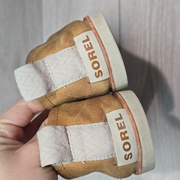 Sorel Women Ella Leather Loafer Slip on shoes sz 9 - Picture 6 of 10